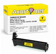 Compatible Tambor OKI C610 / C710 / C711 / MC760 / MC770 / MC780 / ES6410 / ES7411 / ES7460 / ES7470 / ES7480 Amarillo