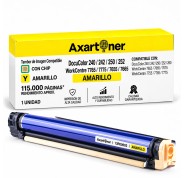 Compatible Tambor Xerox DocuColor 240, 242, 250, 252, WorkCentre 7765, 7775, 7655, 7665 Amarillo 013R00603