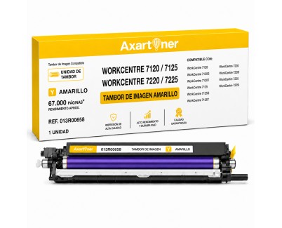 Compatible Tambor XEROX WORKCENTRE 7120 / 7125 / 7220 / 7225 Amarillo 013R00658