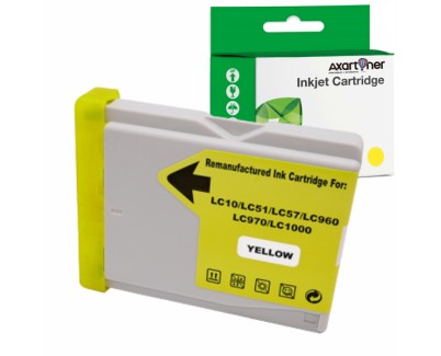 Compatible Tinta BROTHER LC1000XL / LC970XL Amarillo LC-1000Y / LC-970Y