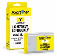 Compatible Tinta BROTHER LC1000XL / LC970XL Amarillo LC-1000Y / LC-970Y