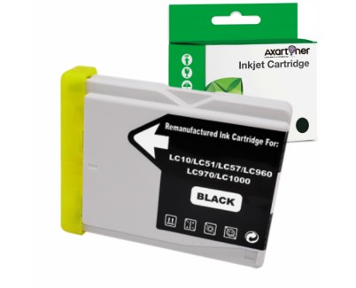 Compatible Brother LC1000XL / LC970XL Negro Cartucho de Tinta LC-1000BK / LC-970BK