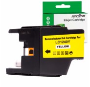 Compatible Brother LC1240XL / LC1220XL Amarillo Cartucho de Tinta LC-1240Y / LC-1220Y