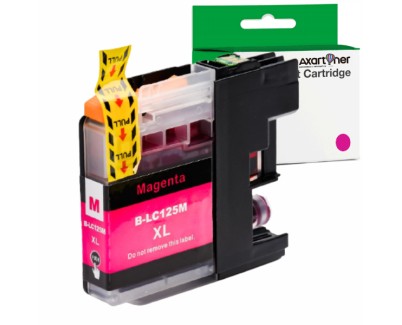 Compatible Brother LC125XL Magenta Cartuchos de Tinta LC-125XLM