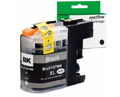 Compatible Brother LC127XL Negro Cartuchos de Tinta LC-127XLBK