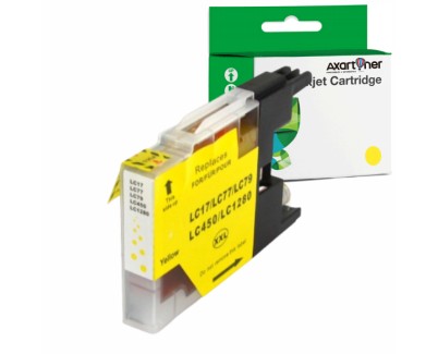 Compatible Brother LC1280XL Amarillo Cartucho de Tinta LC-1280XLY