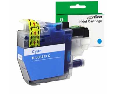 Compatible Brother LC3213 / LC3211 V4 Cyan Cartucho de Tinta LC-3213C / LC-3211C