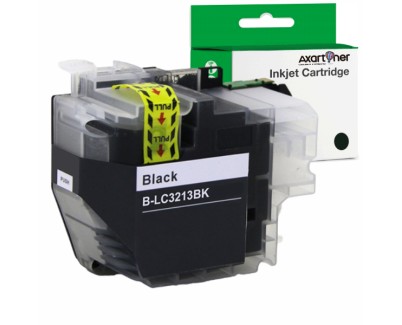 Compatible Brother LC3213 / LC3211 V4 Negro Cartucho de Tinta LC-3213BK / LC-3211BK