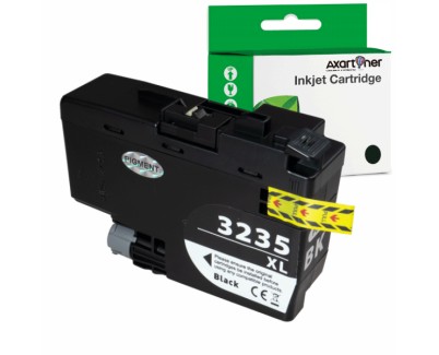 Compatible BROTHER LC3235XL / LC3233 Negro Cartucho de tinta Pigmentada LC-3235XLBK / LC-3233BK para DCP-J1100DW, MFC-J1300DW