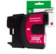 Compatible  Brother LC-980XL / LC-1100XL Magenta Cartucho de Tinta LC980M / LC1100M