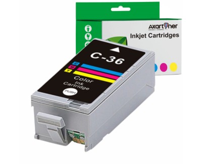 Compatible Canon CLI36 Color Cartucho de Tinta 1511B001