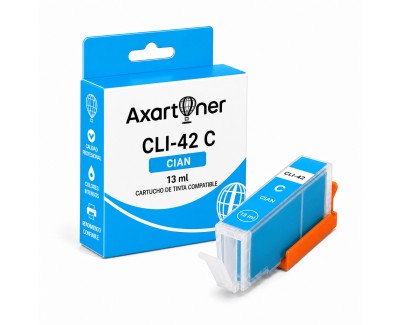 Compatible Tinta Canon CLI42 Cyan 6385B001 para Canon Pixma Pro 100, 100S