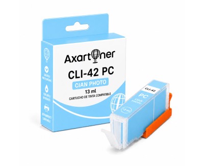 Compatible Tinta Canon CLI42 Cyan Photo 6388B001 para Canon Pixma Pro 100, 100S