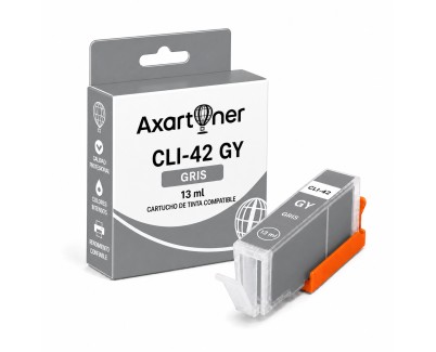 Compatible Tinta Canon CLI42 Gris 6390B001 para Canon Pixma Pro 100, 100S