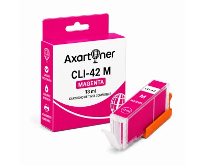 Compatible Tinta Canon CLI42 Magenta 6386B001 para Canon Pixma Pro 100, 100S