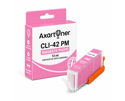 Compatible Tinta Canon CLI42 Magenta Photo 6389B001 para Canon Pixma Pro 100, 100S