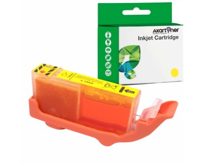 Compatible Canon CLI521 Amarillo Cartucho de Tinta 2936B001 CLI-521