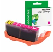 Compatible Canon CLI521 Magenta Cartucho de Tinta 2935B001 CLI-521