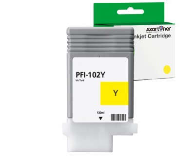 Compatible Canon PFI102 Amarillo Cartucho de Tinta 0898B001 PFI-102Y