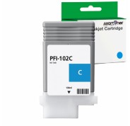 Compatible Canon PFI102 Cyan Cartucho de Tinta 0896B001 PFI-102C