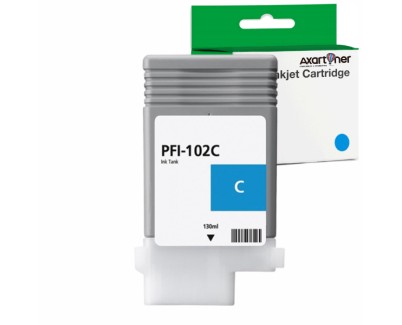 Compatible Canon PFI102 Cyan Cartucho de Tinta 0896B001 PFI-102C