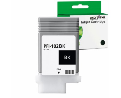 Compatible Canon PFI102 Negro Cartucho de Tinta 0895B001 PFI-102BK