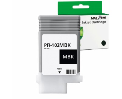 Compatible Canon PFI102 Negro Mate Cartucho de Tinta Pigmentada 0894B001 PFI-102MBK