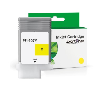 Compatible Canon PFI107 Amarillo Cartucho de Tinta PFI107Y / 6708B001