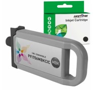 Compatible Canon PFI706 Negro Mate Cartucho de Tinta Pigmentada 6680B001 / PFI-706MBK para imagePROGRAF IPF8300, IPF8400, IPF9400