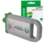 Compatible Canon PFI706 Verde Cartucho de Tinta Pigmentada 6688B001 / PFI-706G para imagePROGRAF IPF8300, IPF8400, IPF9400