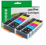 Compatible Pack x 20 Canon PGI570 XL / CLI571 XL Cartuchos de Tinta