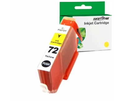 Compatible Tinta Canon PGI72 Amarillo 6406B001 para PIXMA Pro 10, 10s