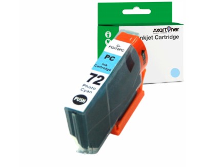 Compatible Tinta Canon PGI72 Cyan Photo 6407B001 para PIXMA Pro 10, 10s