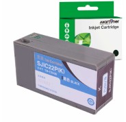 Compatible Epson SJIC22P Negro Cartucho de Tinta Pigmentada C33S020601 / SJIC22P(K) para Epson ColorWorks C3500, TM-C3500
