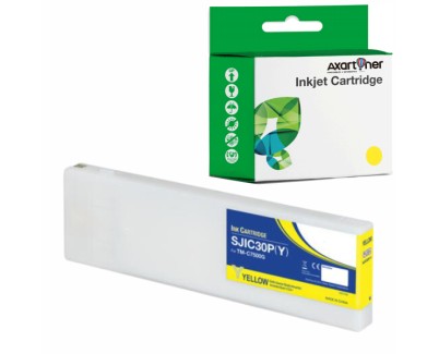 Compatible Tinta Epson SJIC30P Amarillo Pigmentada C33S020642 / SJIC30PY para Epson ColorWorks C7500 G, C7500 GE, TM-C7500 G, TM-C7500 GE