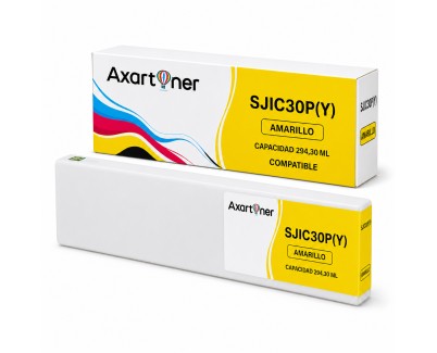Compatible Tinta Epson SJIC30P Amarillo Pigmentada C33S020642 / SJIC30PY para Epson ColorWorks C7500 G, C7500 GE, TM-C7500 G, TM-C7500 GE