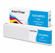 Compatible Tinta Epson SJIC30P Cyan Pigmentada C33S020640 / SJIC30PC para Epson ColorWorks C7500 G, C7500 GE, TM-C7500 G, TM-C7500 GE
