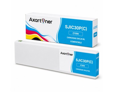 Compatible Tinta Epson SJIC30P Cyan Pigmentada C33S020640 / SJIC30PC para Epson ColorWorks C7500 G, C7500 GE, TM-C7500 G, TM-C7500 GE