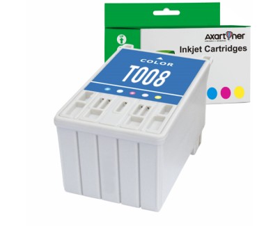 Compatible Epson T008 Color Cartucho de Tinta C13T00840110