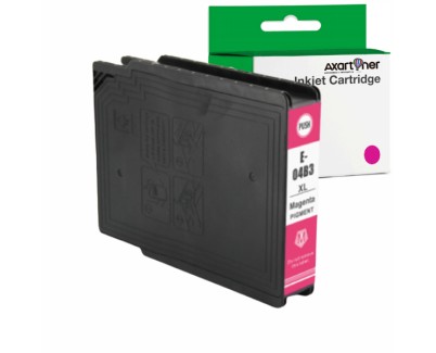 Compatible Epson T04B3 Magenta Cartucho de Tinta Pigmentada C13T04B340 WorkForce Pro WF-C8190, WF-C8610, WF-C8690