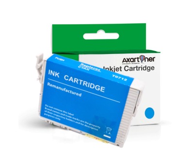 Compatible Epson T0712 / T0892 Cyan Cartucho de Tinta C13T07124012 / C13T08924011