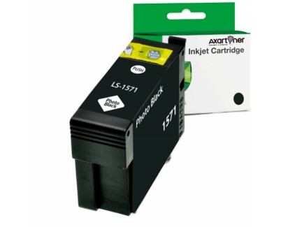 Compatible Epson T1571 Negro Photo Cartucho de Tinta Pigmentada C13T15714010 para Epson Stylus Photo R3000