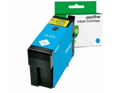 Compatible Epson T1572 Cyan Cartucho de Tinta Pigmentada C13T15724010 para Epson Stylus Photo R3000