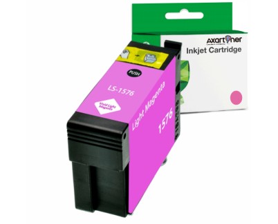 Compatible Epson T1576 Magenta Light Cartucho de Tinta Pigmentada C13T15764010 para Epson Stylus Photo R3000