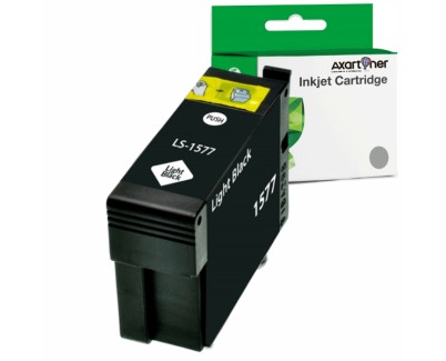 Compatible Epson T1577 Negro Light Cartucho de Tinta Pigmentada C13T15774010 para Epson Stylus Photo R3000