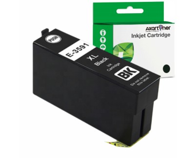 Compatible Epson T3591 / T3581 (35XL) Negro Cartucho de Tinta Pigmentada C13T35914010 / C13T35814010