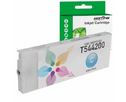 Compatible Epson T5442 Cyan Cartucho de Tinta Pigmentada C13T544200 para Epson Stylus Pro 4000 / 7600 / 9600