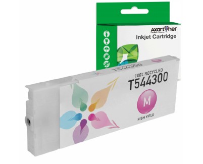 Compatible Epson T5443 Magenta Cartucho de Tinta Pigmentada C13T544300 para Epson Stylus Pro 4000 / 7600 / 9600