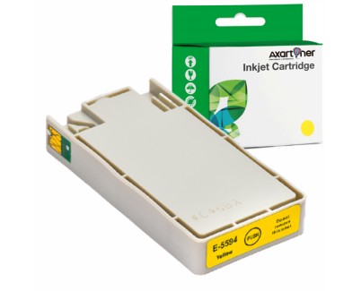 Compatible  Epson T5594 Amarillo Cartucho de Tinta C13T55944010 para Epson Stylus Photo RX700