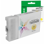 Compatible Epson T6034 Amarillo Cartucho de Tinta Pigmentada C13T603400 para Epson Stylus Pro 7880, 9880